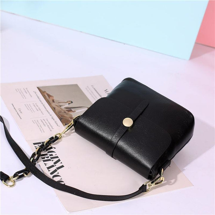 2021 New Export Foundry Withdraw The Cabinet Soft Leather Messenger Small Bag