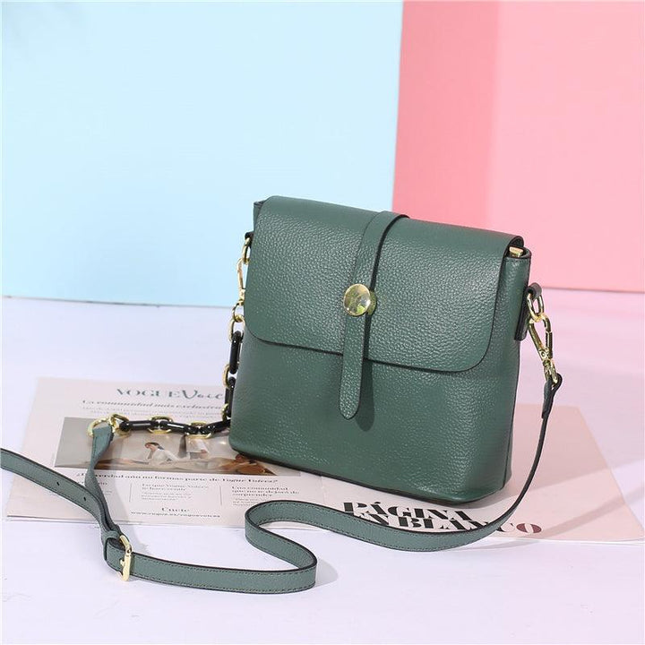 2021 New Export Foundry Withdraw The Cabinet Soft Leather Messenger Small Bag