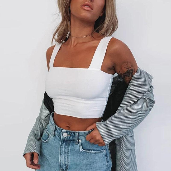 Fashion Women's T-shirt Crop Top