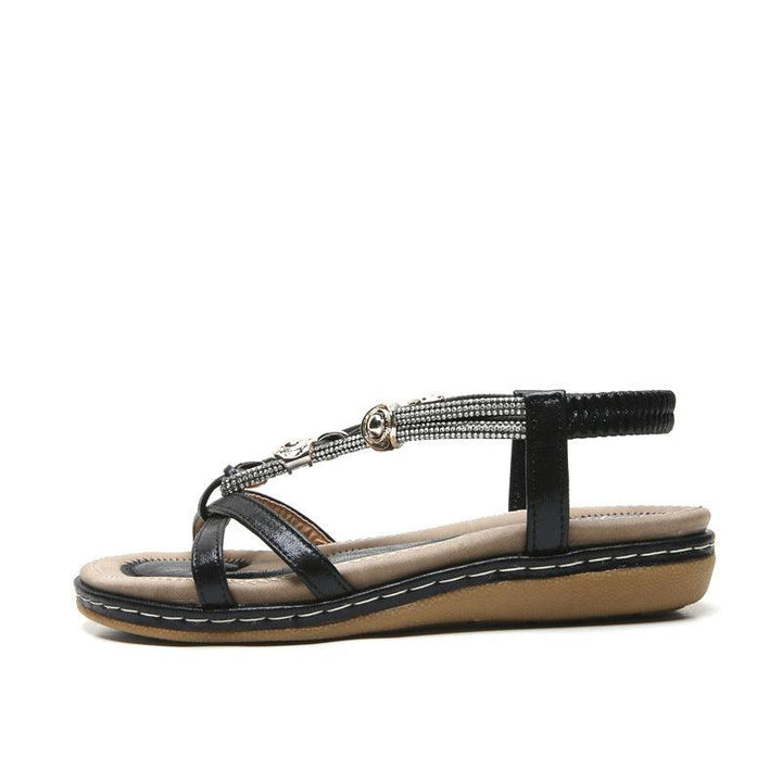 Sub-fashion Flat-bottomed Flip Flops