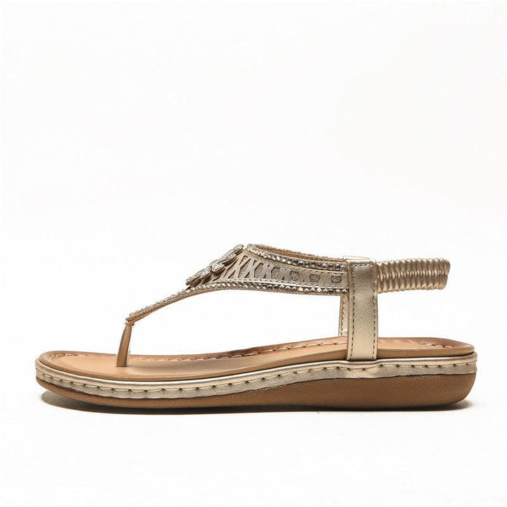 Sub-fashion Flat-bottomed Flip Flops