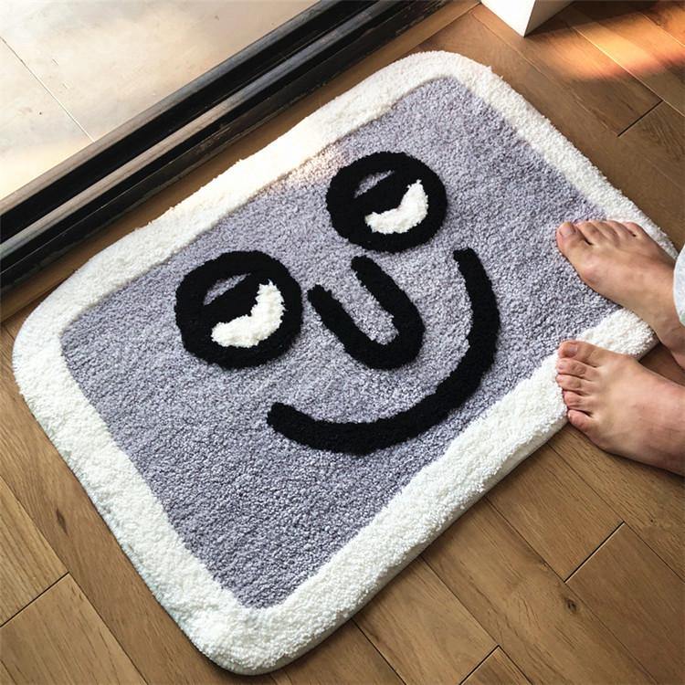 Japanese Style Bathroom Non Slip Mat Door Mat Bedroom Door Bathroom Floor Mat Household Blanket Absorbent Mat Bathroom Floor Mat - MRSLM