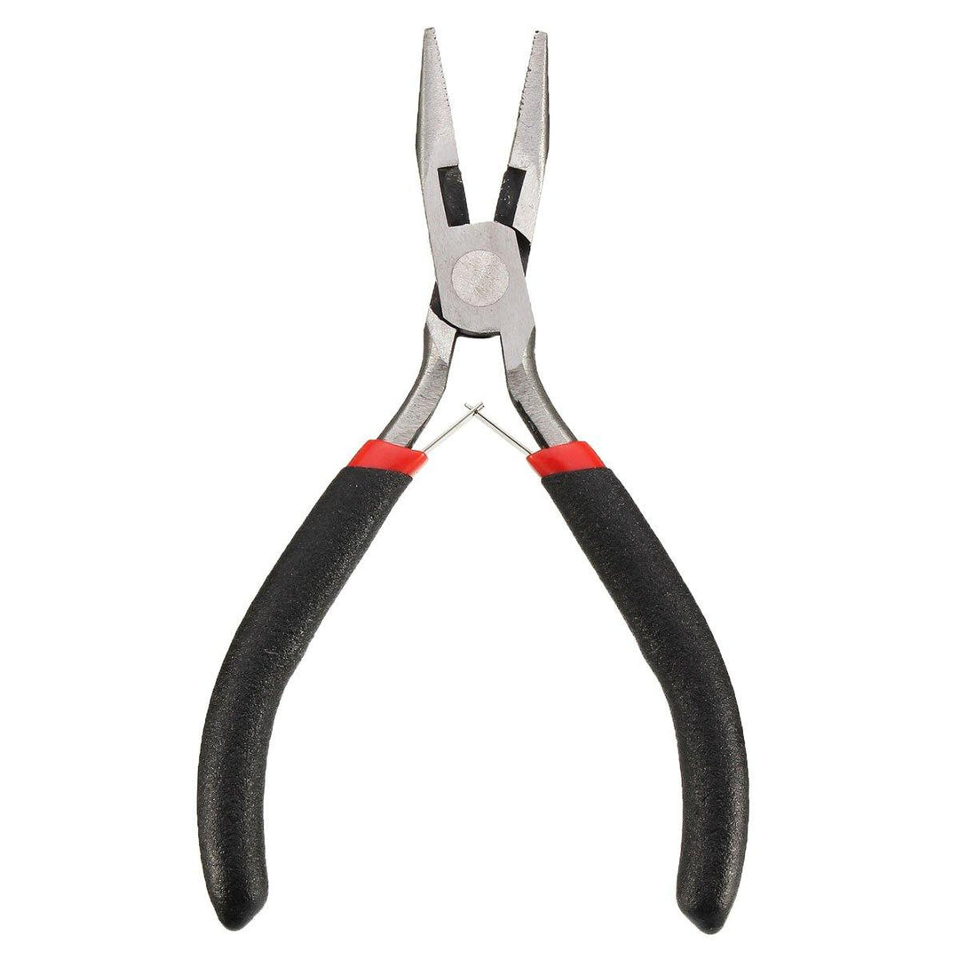 7Pcs Mini Beading Pliers Tools  Round Flat Long Nose Multi Size Pliers Set