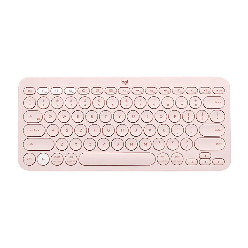 Wireless Bluetooth Keyboard for Tablets, Laptops, and Desktops - Compact Multi-Device Keyboard