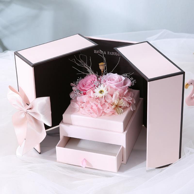 Flower Gift Box Tanabata Valentine's Day Gift Packaging Box - MRSLM