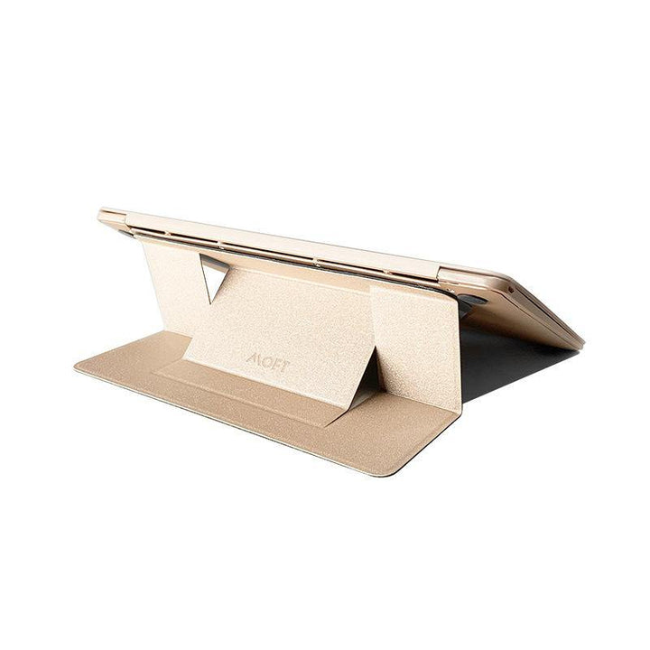 Portable Adjustable Laptop Stand Convenient Folding Laptop Pad Bracket Adhesive Function Tablet Holder - MRSLM