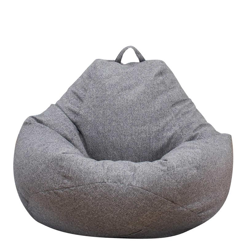 2 Sizes Large Bean Bag Chair Couch Sofa Covers Indoor Lazy Lounger For Adults Baby Seats Protector