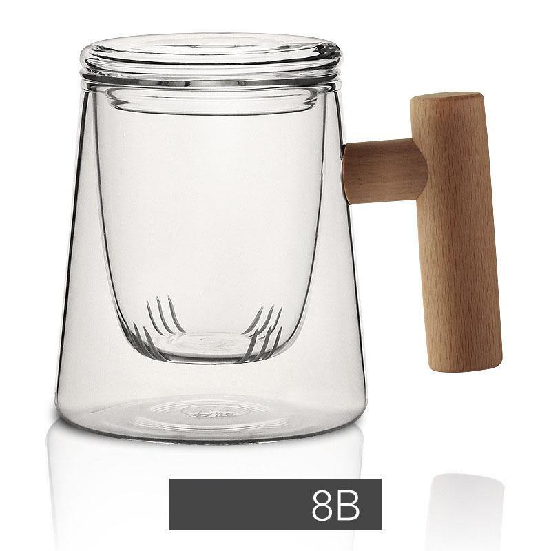 Tea Water Separation Transparent Filter Water Cup - MRSLM