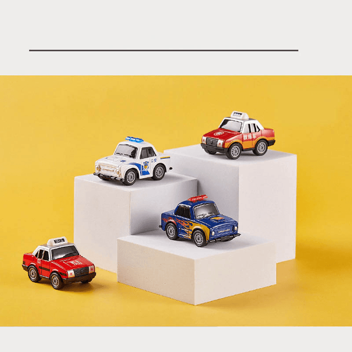 Creative Mini Alloy Cartoon Toy Car