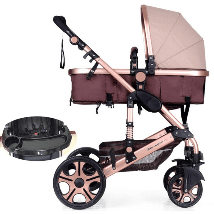 Fashion Baby Stroller Newborn Carriage Infant Travel Car Foldable Pram Pushchair