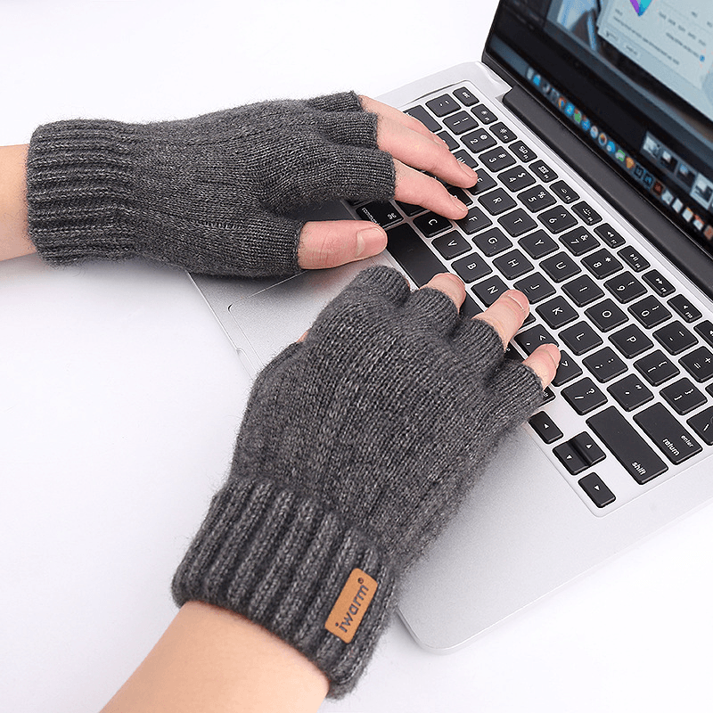 Men'S and Women'S Autumn and Winter Cold Protection Touch Screen Gloves