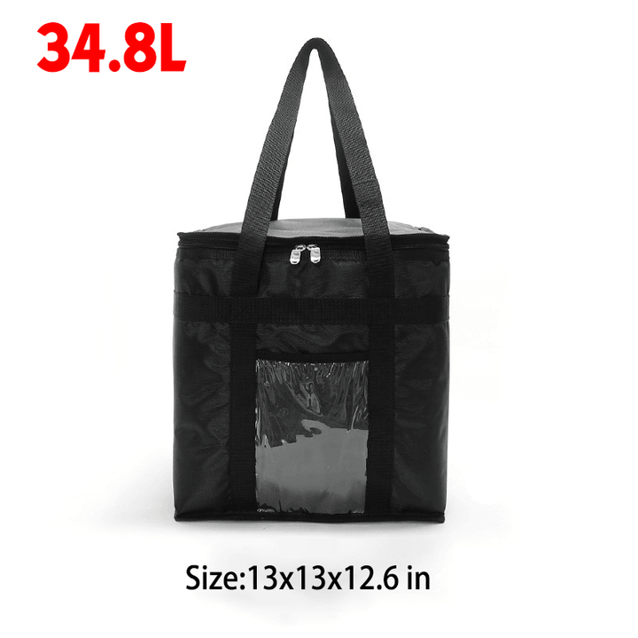 29.2/34.8/58.3/51.4/74.6L Food Delivery Bag Thermal Insulated Takeaway Bag Camping Picnic Bag - MRSLM