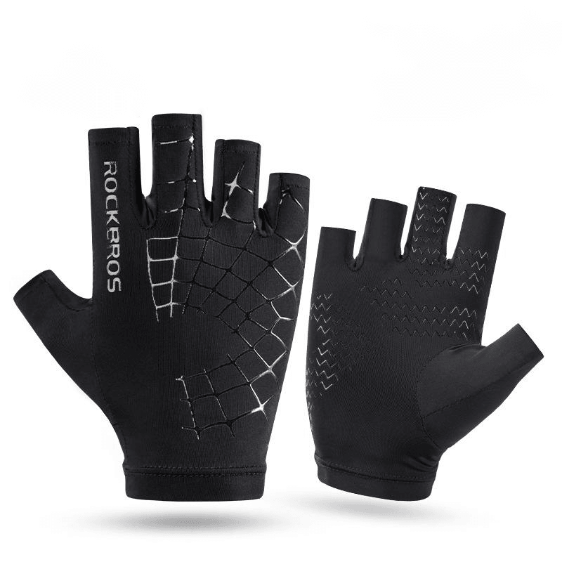 Ice Silk Gloves Sunscreen Men'S and Women'S Cycling Gloves