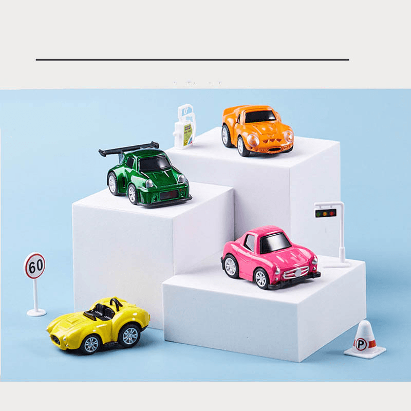 Creative Mini Alloy Cartoon Toy Car