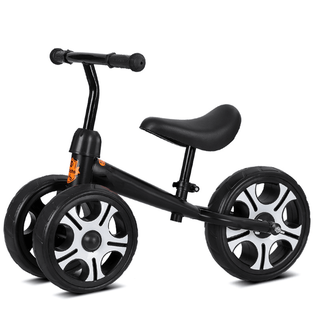 12 Inch No Pedals Kids Balance Bike Baby Walker Bicycle Junior Todder BXM Scoot Bike for 2-6 Year Old Girls&Boys - MRSLM