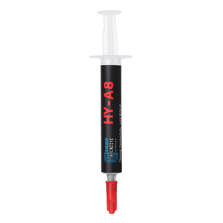 Grey Thermal Grease Paste Compound Silicone 5.8 High Heat Conductivity for Computer CPU Heatsink