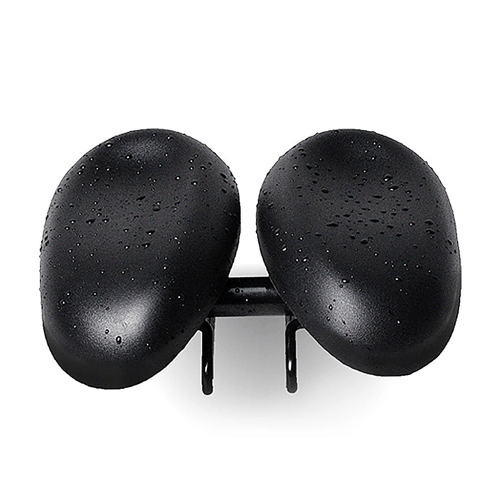 BIKIGHT Bicycle Saddle Wide Large Mountain Bike Soft Saddle Flexible Comfortable Outdoor Cycling Bicycle Saddle