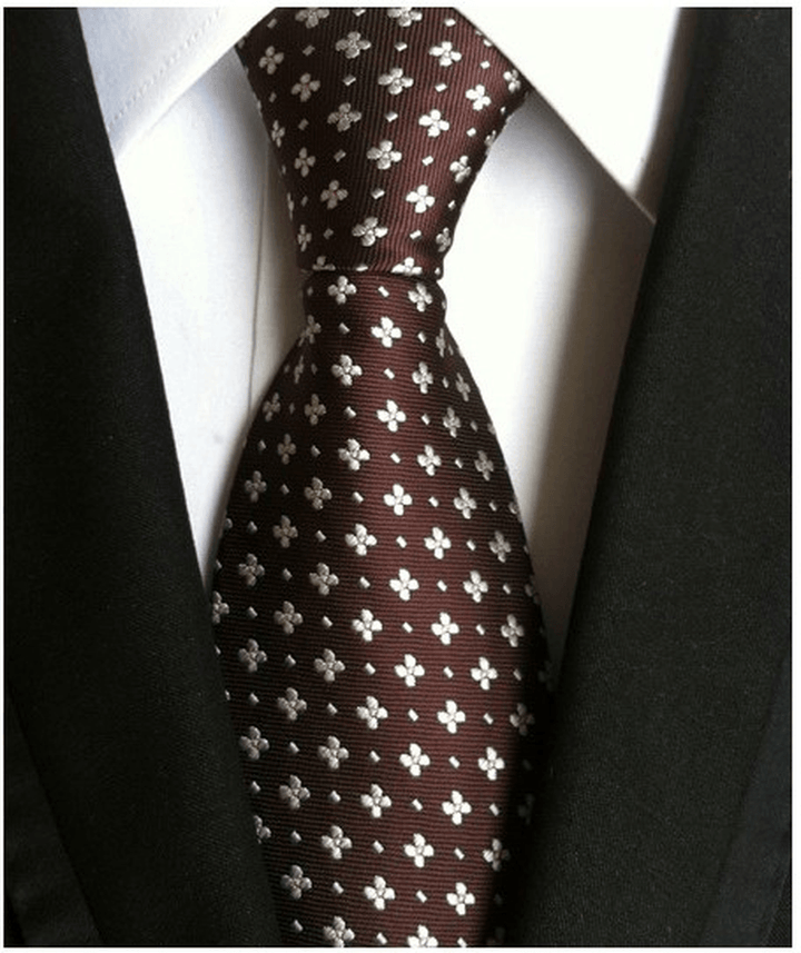 Men S Tie 8Cm Business Gentleman British Formal Wear