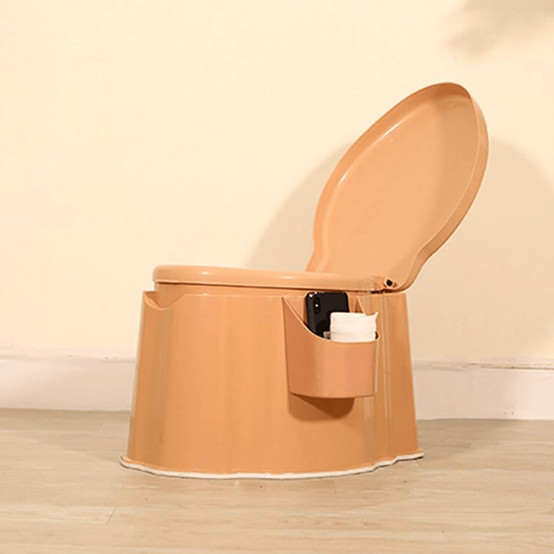 Portable Toilet Seat Old Men Women Home Bath Indoor Removable Potty Commode