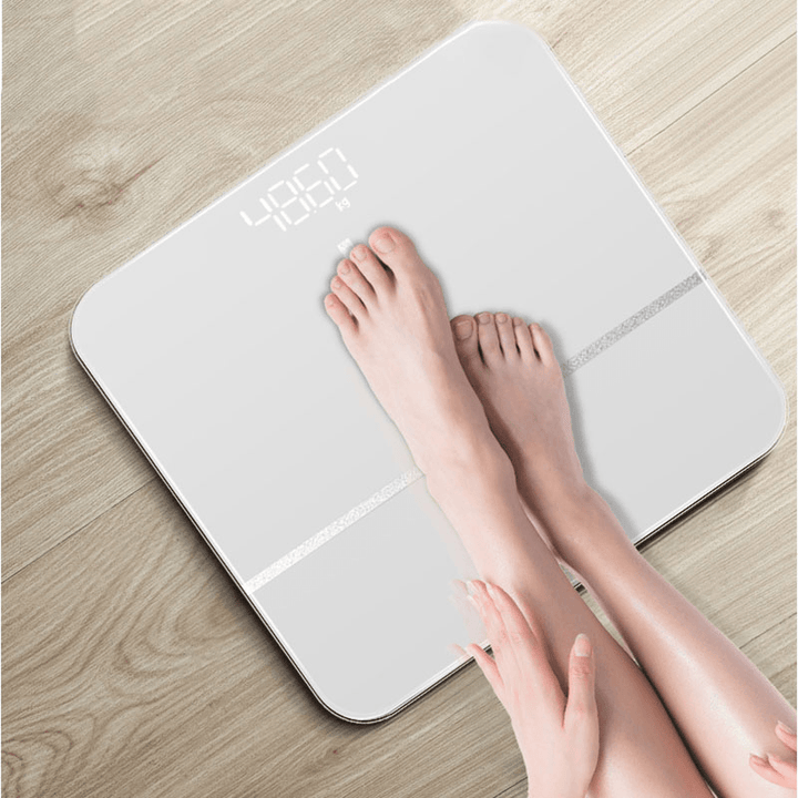 5689 Weight Scale Body Fat Scale Electronic USB Charging 180KG Bathrooms Floor LED Digital Display