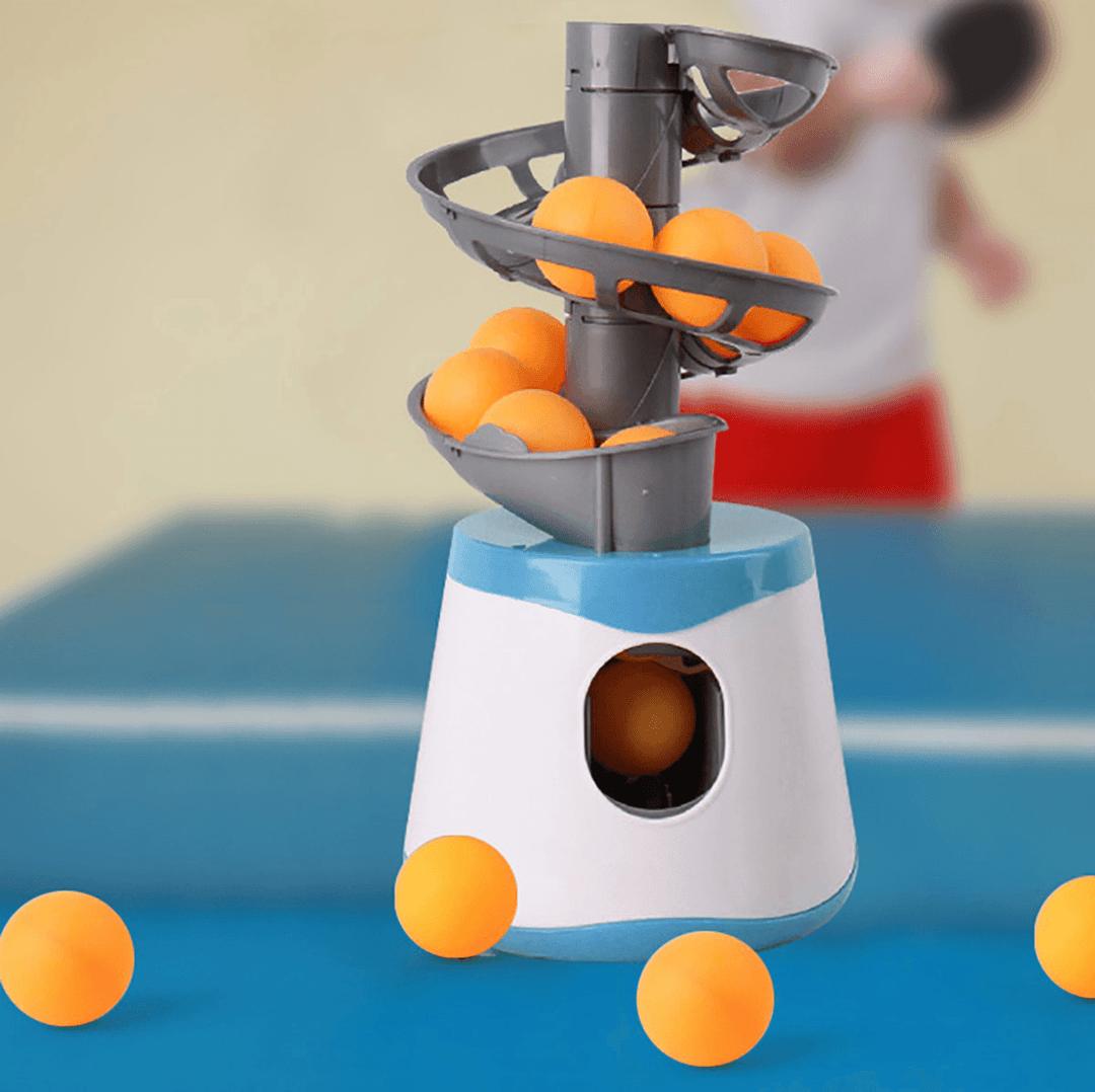 Ping Pong Table Tennis Robot Automatic Ball Launcher Machine for Athletes Students Beginners Training