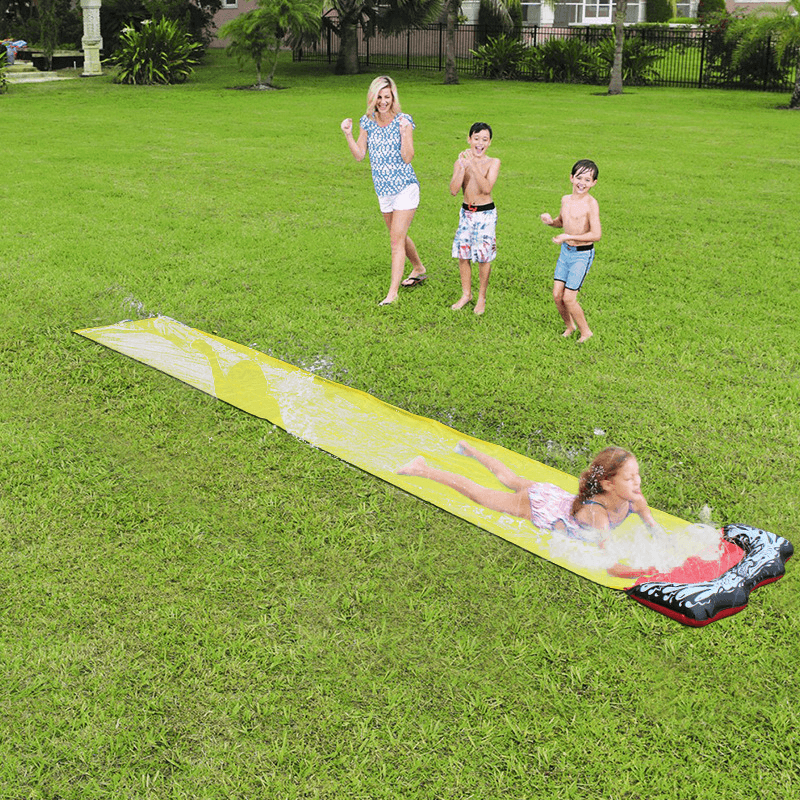 480*70CM Water Slide Fun Outdoor Splash Slip for Children Summer Pool Kids Games