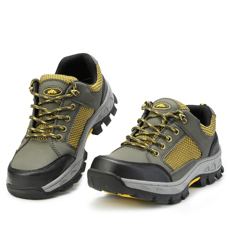 Men Breathable Mesh Non Slip Comfy Sole Outdoor Sports Casual Working Shoes