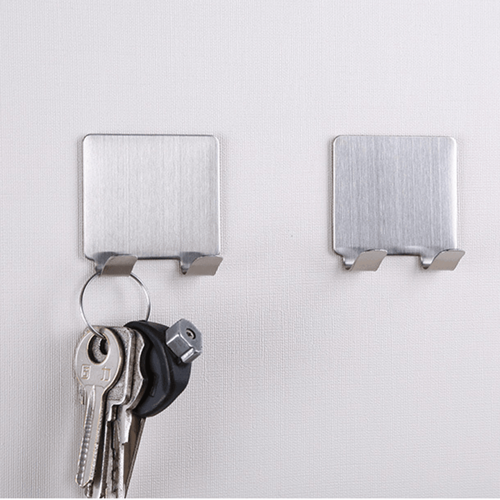 304 Stainless Steel Hook Nail Non-Trace from Viscose Household Hooks for Home Kitchen Storage Hook