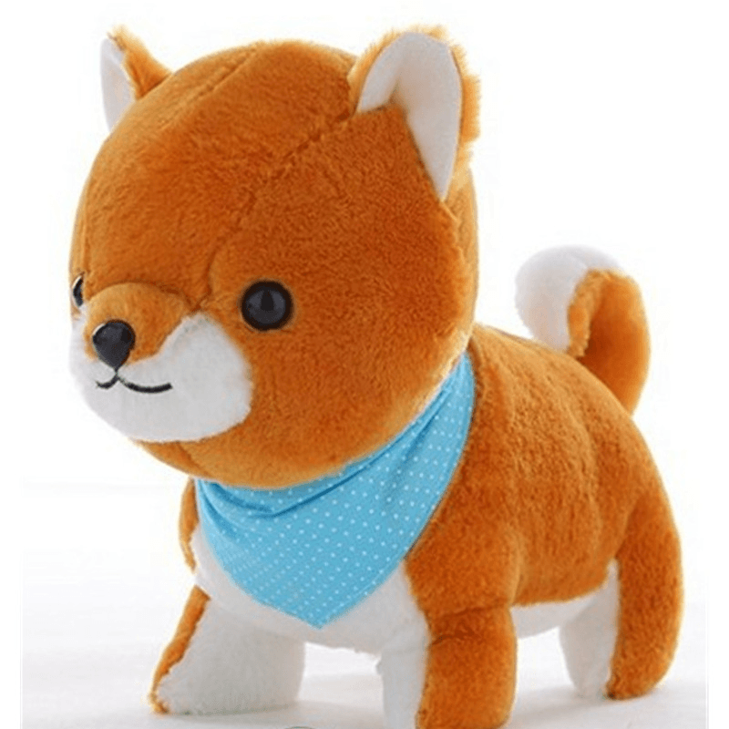 40CM Creative Simulation Super Cute Little Amuse Firewood Dog Plush Toys Baby Children Birthday Gift - MRSLM