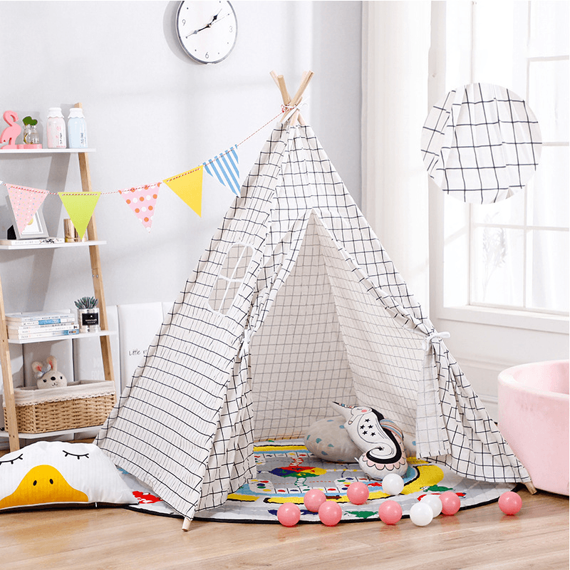 Children'S Tent Portable Kids Playhouse Game Toys Storage Tent Home Garden - MRSLM