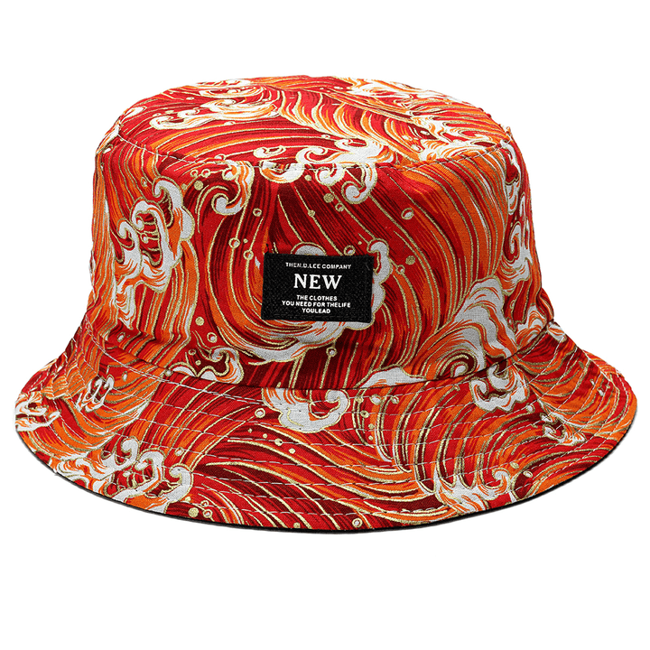 Men Women Street Double-Faced Bucket Hat - MRSLM