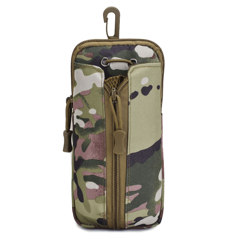 ZANLURE Military Nylon Waterproof Tactical Bag Portable Kettle Bag Phone Bag Waist Bag