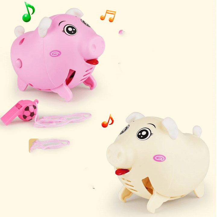 Children'S Toys Can Hear the Sound-Controlled Crawling and Dancing Piggy That Can Blow and Run