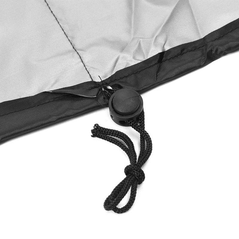 3 Size Black Waterproof BBQ Cover Outdoor Rain UV Proof Canopy Dust Protector BBQ Mat Accessories