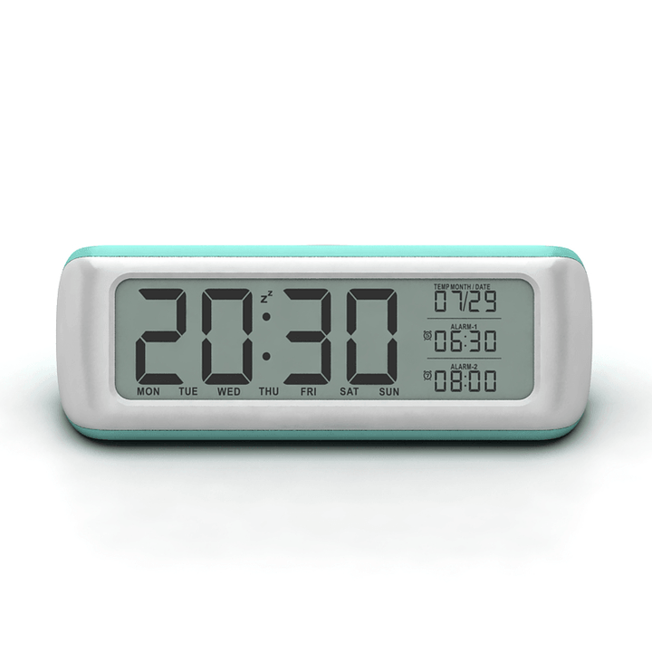 DC-12 5.5" Large Digital Alarm Clock with Backlight 2 Alarms Snooze Function