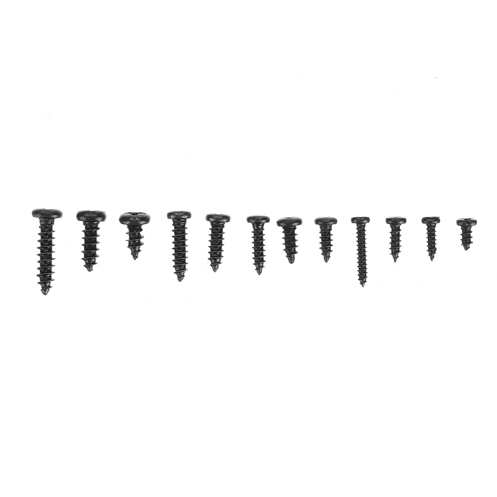 Suleve‚Ñ¢ MXCP4 500Pcs P Hilips Button Head Screw Carbon Steel Mini Electronic Notebook Laptop Repair Screw Self-Tapping Bolt Assortment Kit