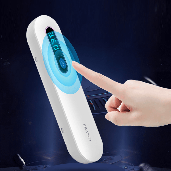 JUJIAJIA XD003 2 in 1 Multifunctional Ozone UV Sterilization Box Ultraviolet Lamp with Separate Disfectant Stick USB Charging for Mobile Phone Cosmetics Jewelry Toys Sterilization