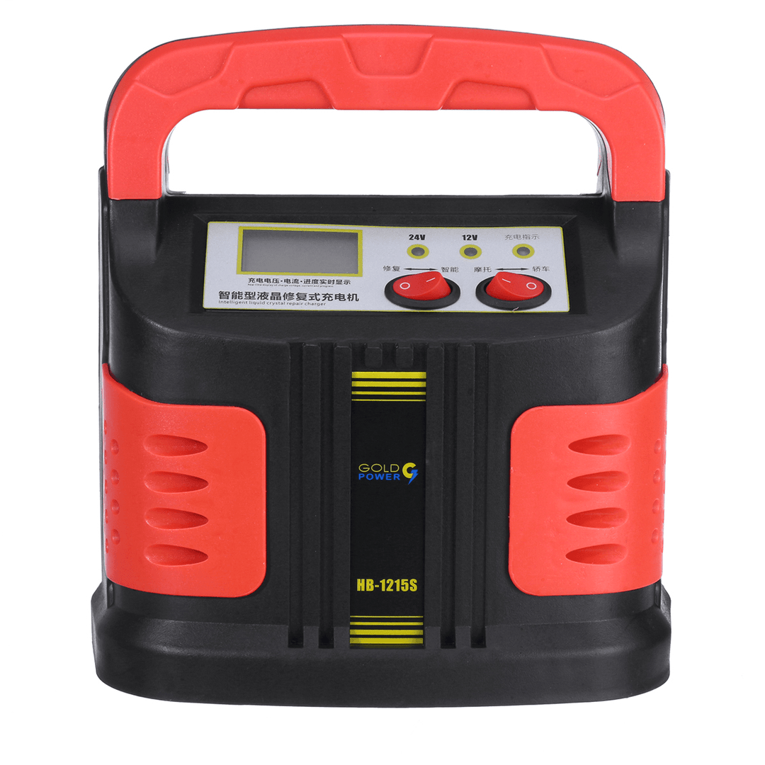 12V/24V Car Motorcycle Battery Charger Automatic Intelligent Lead Acid Battery