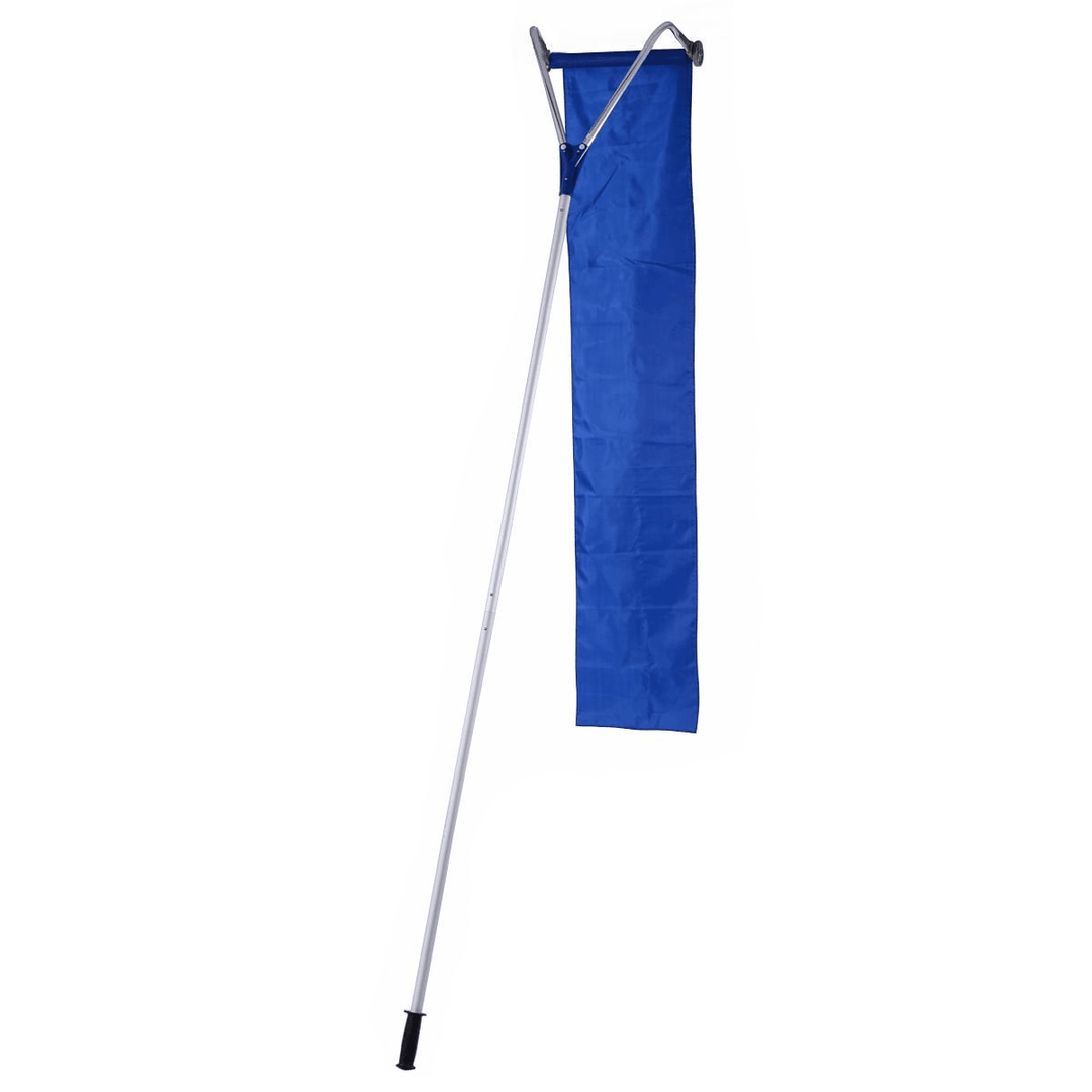 193-640Cm Roof Snow Shovel Telescopic Rod Roof Rake Roof Snow Removal System Oxford Cloth Roof Rake for Removing Snow Cleaner