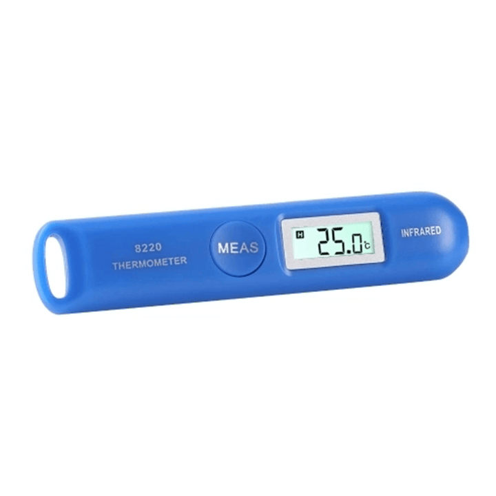 Mini Digital Infrared Temperature Detector Portable Temperature Measuring Pen with LCD Display Screen Compact for Body Temperature