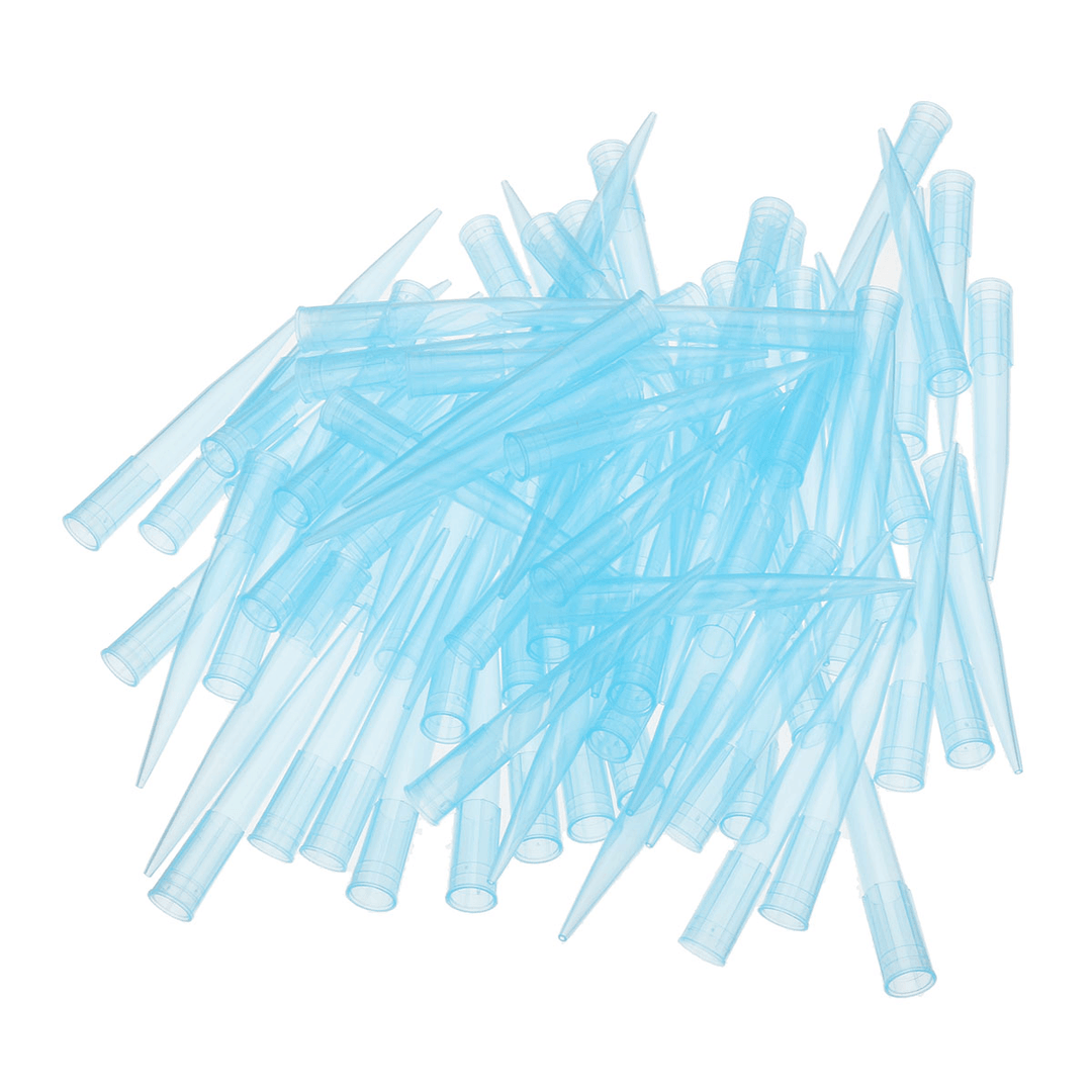 500Pcs/Set 1000Ul Blue Plastic Disposable Pipette Tips Liquid Pipette Nozzle Accessories Liquid Transfer Laboratory Experiment