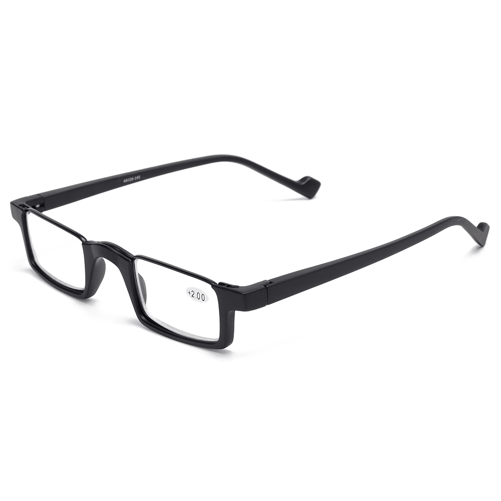 Unisex TR90 Frame HD Reading Glasses Bendable Square Glasses