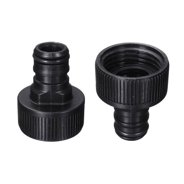 Y-Shaped Tap Joint Valve Connector Plastic Double Pass with 2 Adapters American Standard