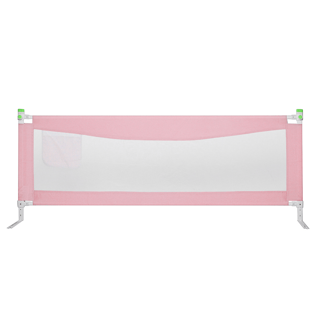 5 Adjustable Height Level Baby Bed Fence Safety Gate Child Barrier for Beds Crib Rail Security Playpen