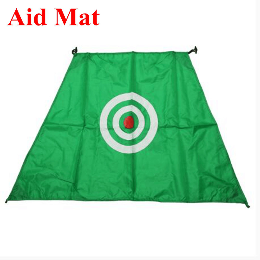 200X140Cm Foldable Easy Golf Hitting Cage Practice Net Club Trainer Golf Training Net Sport Aid Mat Driver Iron