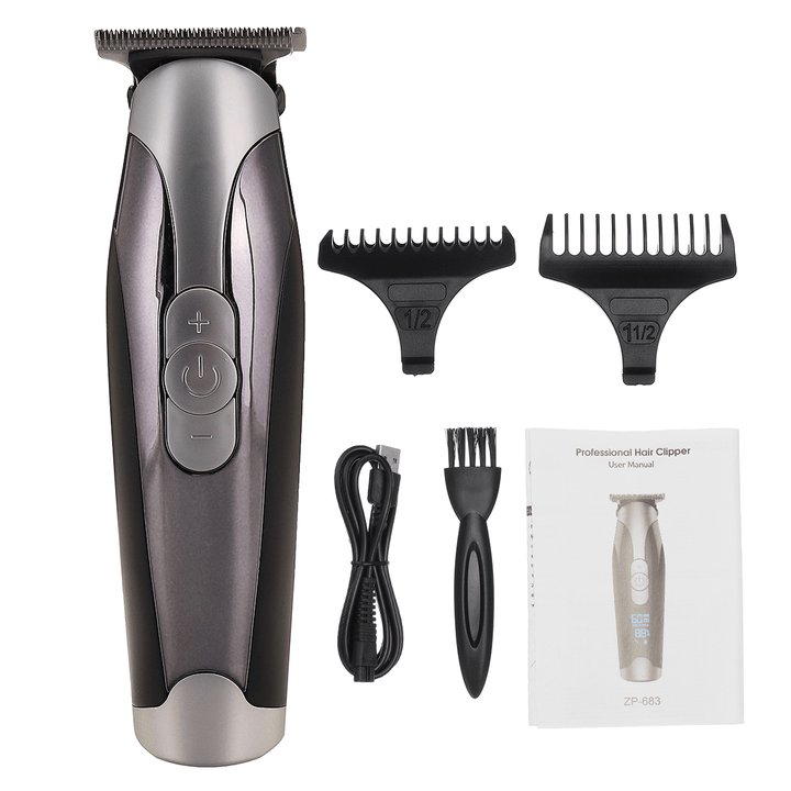 Electric Hair Trimmer Beard Trimmer Waterproof Body Face Hair Clipper Electric Hair Clippers Men Beard for Men'S Trimmer