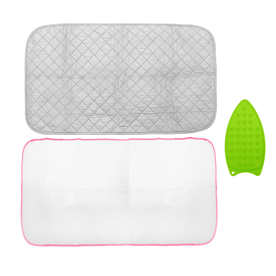 4PCS Portable Ironing Tablecloth Household Electric Iron Iron Protection Mat Useful Iron Protection Pad