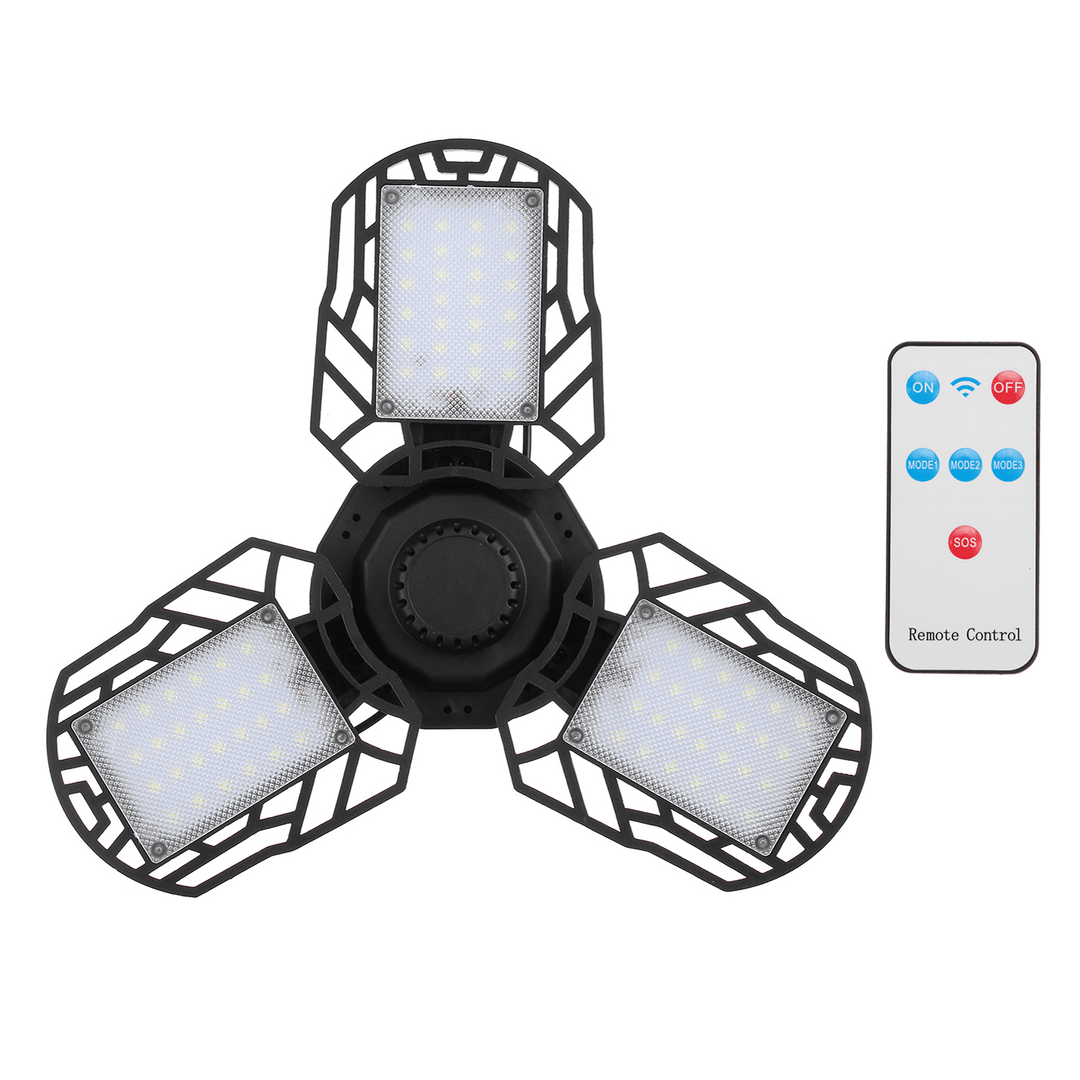 XANES¬Æ 120W Remote Control Solar Camping Light 5-Modes USB Charging Waterproof LED Light Outdoor Foldable Emergency Lamp - MRSLM