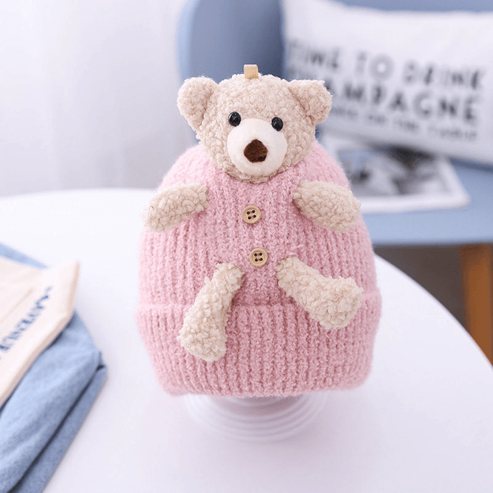 Baby Hat Winter Thickened Warm Hood