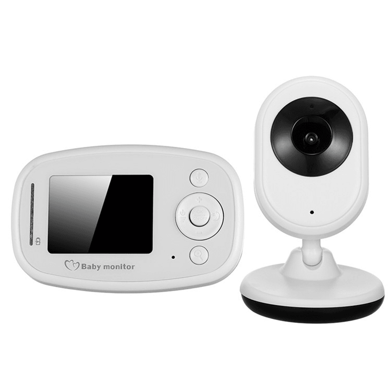 SP820 2.4 Inch Wireless Baby Monitor Security Camera Two-Way Audio IR Night Vision Camera with Temperature Monitoring - MRSLM